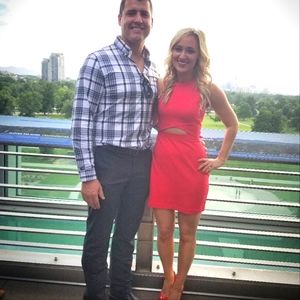 Express size 4 red dress